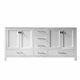 Virtu USA Caroline Avenue 72" Bathroom Vanity Cabinet in White