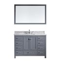 Caroline Avenue 48" Single Bathroom Vanity Cabinet Set in Grey