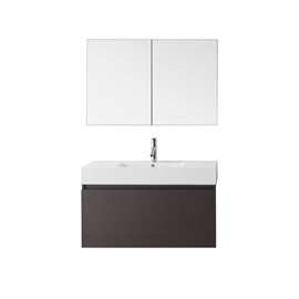 Zuri 39" Single Bathroom Vanity Cabinet Set in Wenge