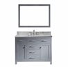 Caroline 48" Single Bathroom Vanity Cabinet Set in Grey