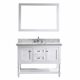 Julianna 48" Single Bathroom Vanity Cabinet Set in White