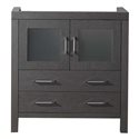 Dior 32" Bathroom Vanity Cabinet in Grey Oak