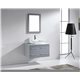 Marsala 35" Single Bathroom Vanity Cabinet Set in Grey