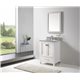 Caroline Avenue 24" Single Bathroom Vanity Cabinet Set in White