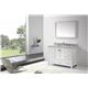 Caroline Avenue 48" Single Bathroom Vanity Cabinet Set in White