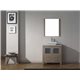 Dior 32" Single Bathroom Vanity Cabinet Set in Dark Oak