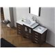 Dior 60" Single Bathroom Vanity Cabinet Set in Espresso