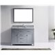Caroline 48" Single Bathroom Vanity Cabinet Set in Grey