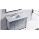 Caroline 48" Single Bathroom Vanity Cabinet Set in Grey