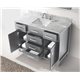 Caroline 48" Single Bathroom Vanity Cabinet Set in Grey