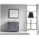 Caroline Parkway 36" Single Bathroom Vanity Cabinet Set in Grey