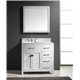 Caroline Parkway 36" Single Bathroom Vanity Cabinet Set in White