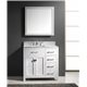 Caroline Parkway 36" Single Bathroom Vanity Cabinet Set in White