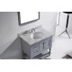 Julianna 36" Single Bathroom Vanity Cabinet Set in Grey
