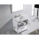 Julianna 36" Single Bathroom Vanity Cabinet Set in White