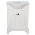 CORSICANA 26" EURO VANITY COMBO - White Finish