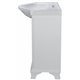 Corsicana White 26" Bathroom Vanity with Vitreous China Top