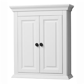 CORSICANA WHITE 24" x 28" WALL CABINET