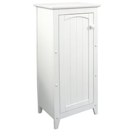 White Single Door Cabinet