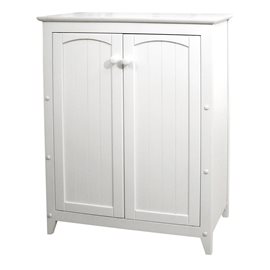 White Double Door Cabinet