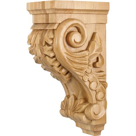 CORBB-2 Medium Acanthus Wood Corbel