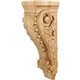 CORBB-3 Large Acanthus Wood Corbel