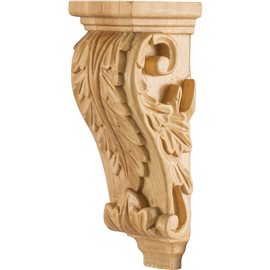 CORB-P Petite Acanthus Wood Corbel