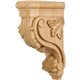 CORE Acanthus Wood Bar Bracket Corbel