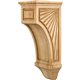 COR14-2 Scalloped Mission Style Corbel