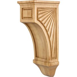 COR14-2 Scalloped Mission Style Corbel