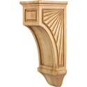 COR14-2 Scalloped Mission Style Corbel