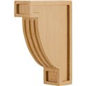 COR16-C Fluted Arts & Crafts Corbel