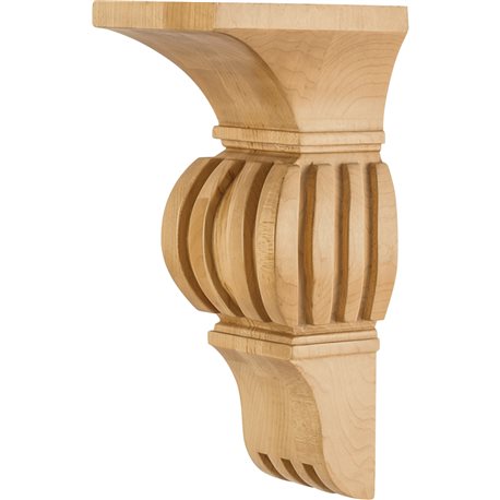 COR24-1 Arts & Crafts Corbel with Reed Detail