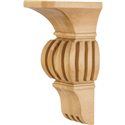 COR24-1 Arts & Crafts Corbel with Reed Detail