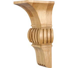 COR24-2 Arts & Crafts Corbel with Reed Detail