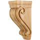 CORC-2 Medium Traditional Wood Corbel