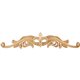 ONL-08-20 Hand Carved Fleur de Lis Onlay 