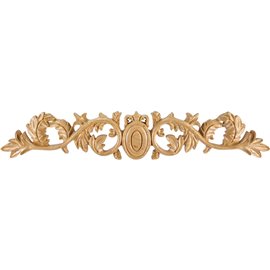 ONL-09-24 Hand Carved Acanthus & Egg Onlay