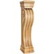 FCOR5 Fluted Wood Fireplace Mantel Corbel