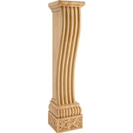 FCOR6 Baroque Wood Fireplace Mantel Corbel 