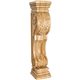 FCORB Acanthus Wood Fireplace Mantel Corbel