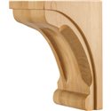 5" x 7" x 10" Modern Corbel with Scooped Center and Edges 