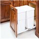 35-Quart Double Pullout Waste Container System 