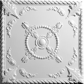 Alexander 24" x 24" White Ceiling Tiles