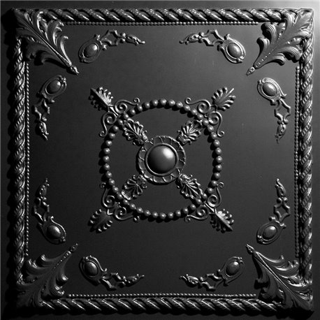 Alexander 24" x 24" Black Ceiling Tiles