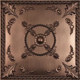 "Alexander 24"" x 24"" Bronze Ceiling Tiles"