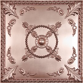 Alexander 24" x 24" Copper Ceiling Tiles