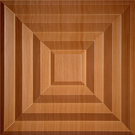 Aristocrat 24" x 24" Caramel Wood Ceiling Tiles