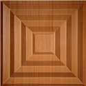 Aristocrat 24" x 24" Caramel Wood Ceiling Tiles