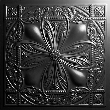 Avalon 24" x 24" Black Ceiling Tiles